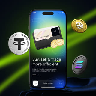 plataforma de negociação Trono Fundência exibida em mobile